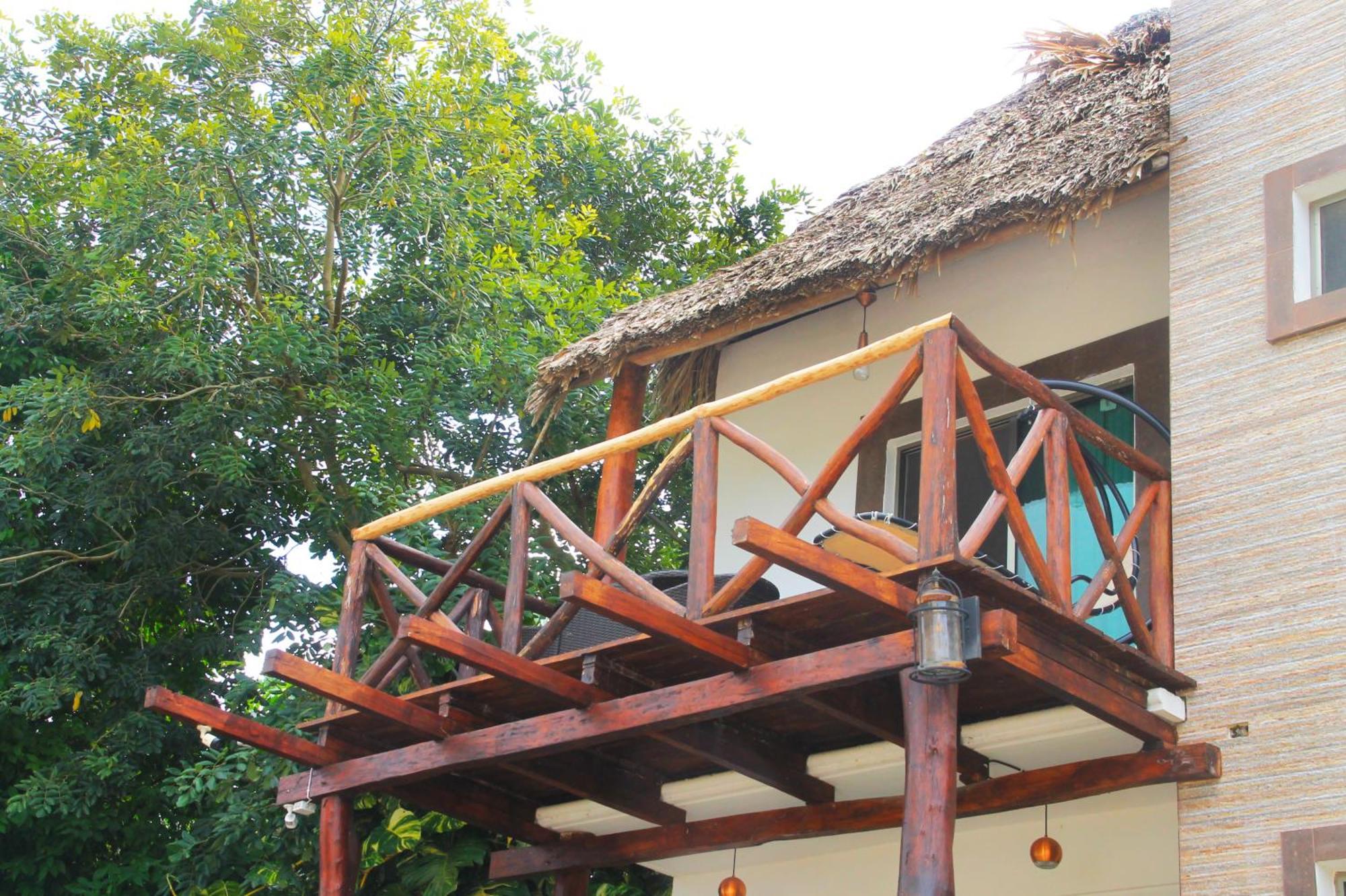 Hotel Pancho Villas Bacalar - Free Bikes And Paddles Luaran gambar