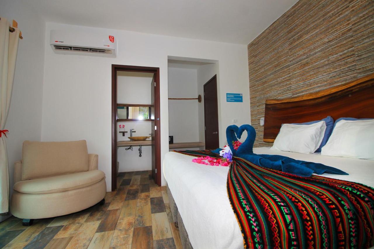 Hotel Pancho Villas Bacalar - Free Bikes And Paddles Luaran gambar