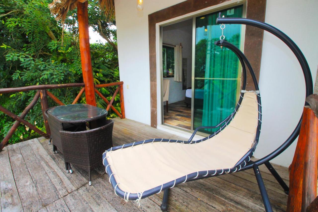 Hotel Pancho Villas Bacalar - Free Bikes And Paddles Luaran gambar