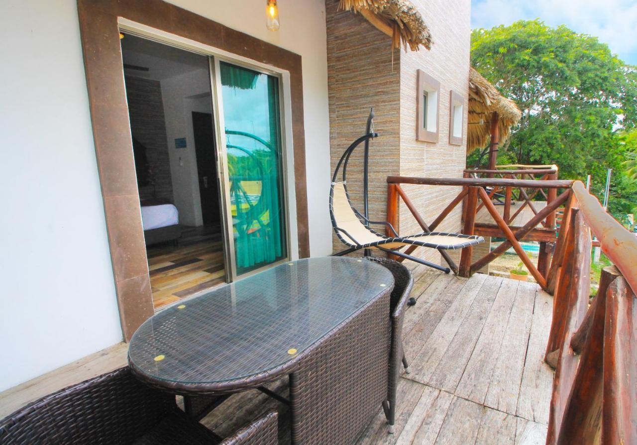 Hotel Pancho Villas Bacalar - Free Bikes And Paddles Luaran gambar