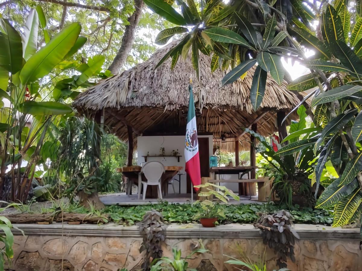 Hotel Pancho Villas Bacalar - Free Bikes And Paddles Luaran gambar