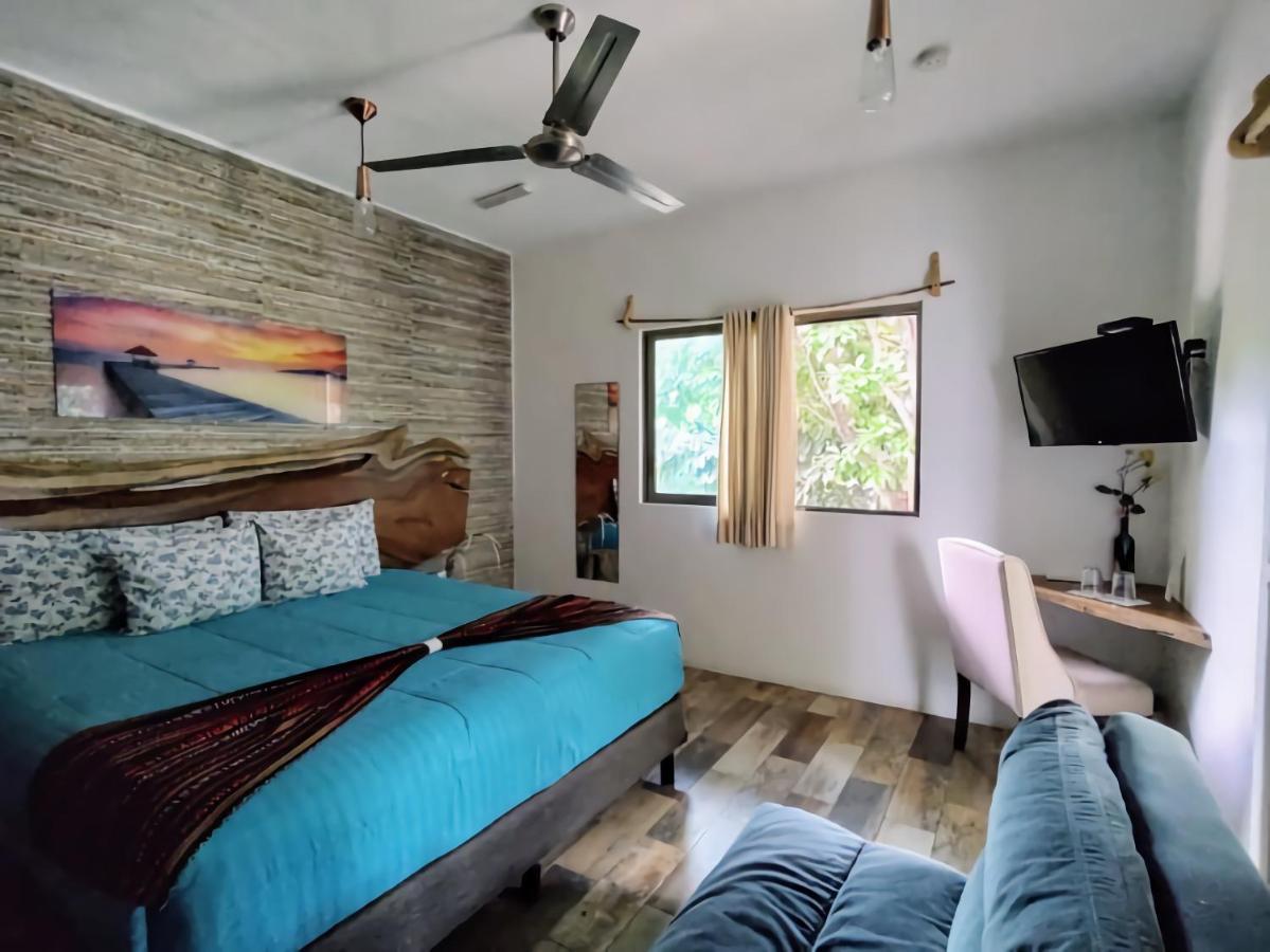 Hotel Pancho Villas Bacalar - Free Bikes And Paddles Luaran gambar