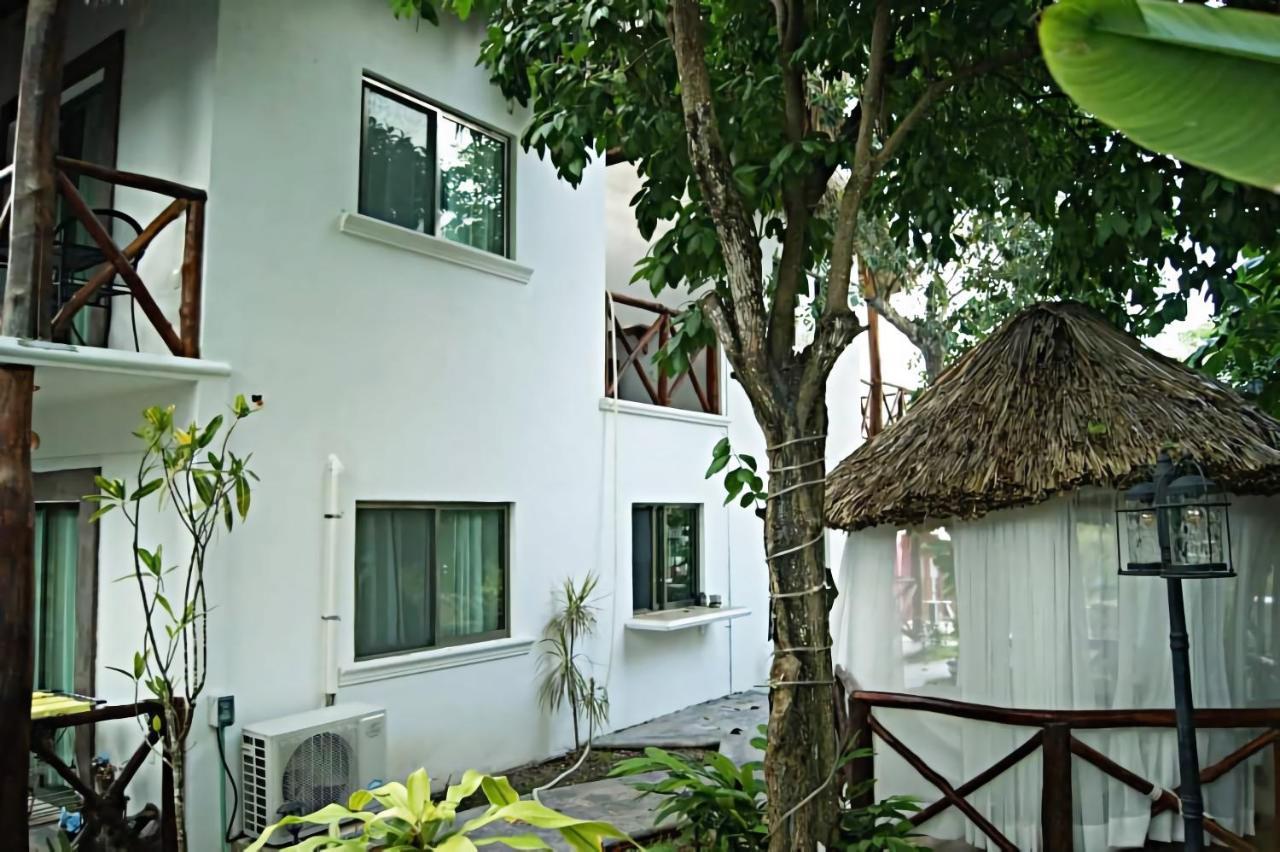 Hotel Pancho Villas Bacalar - Free Bikes And Paddles Luaran gambar