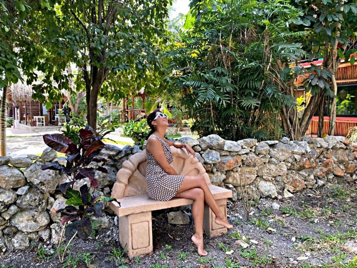 Hotel Pancho Villas Bacalar - Free Bikes And Paddles Luaran gambar