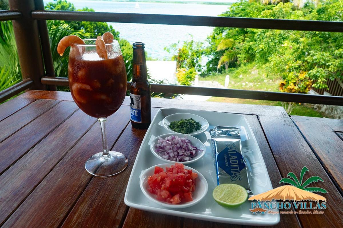 Hotel Pancho Villas Bacalar - Free Bikes And Paddles Luaran gambar